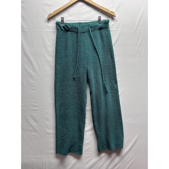 Ekouaer Women’s Small 2 Piece Fuzzy Pajamas Lounge Set Green - Picture 8 of 12